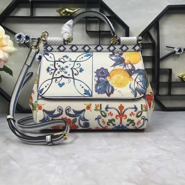 Replica Cheap Dolce & Gabbana Blue Tote Messenger Bags High Quality