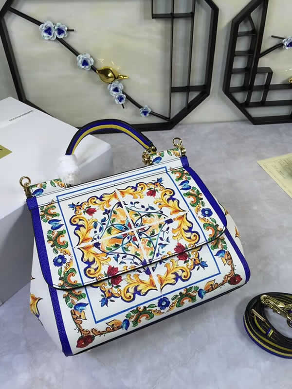 Replica Cheap Dolce & Gabbana Printing Tote Messenger Bags High Quality