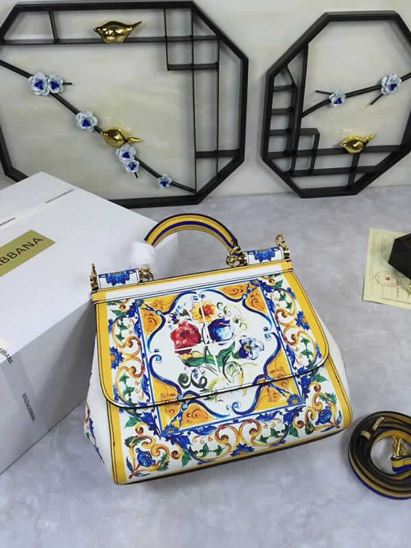 Replica Cheap Dolce & Gabbana Printing Tote Messenger Bags High Quality