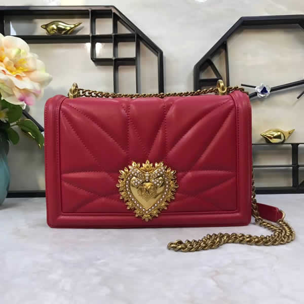 Fashion Dolce & Gabbana Red Crossbody Shoulder Bag 1:1 Quality