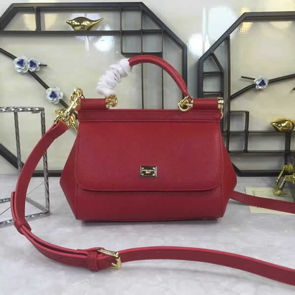 Replica Cheap Dolce & Gabbana Classic Red Crossbody Bag