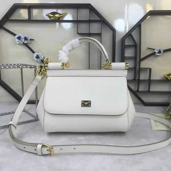 Replica Cheap Dolce & Gabbana Classic White Crossbody Bag