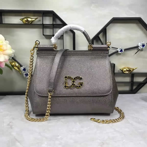 Wholesale Cheap Dolce & Gabbana Classic Gray Messenger Bags Outlet