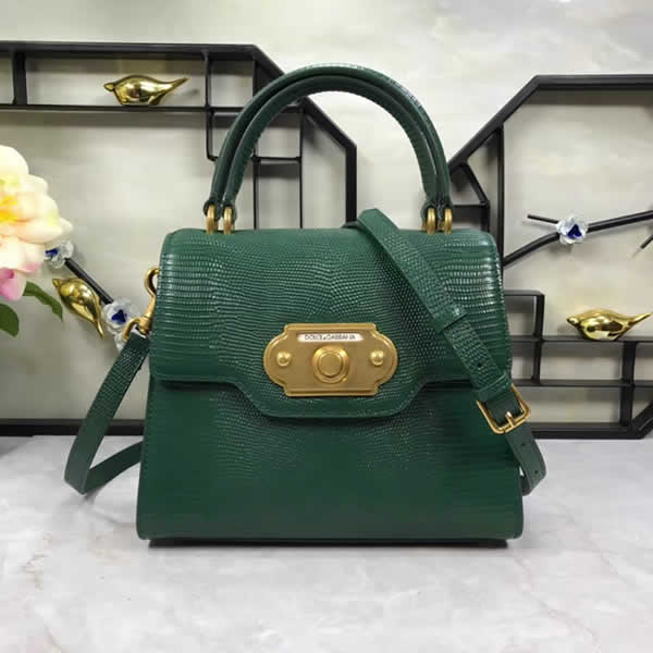 Fake High Quality Dolce & Gabbana Green Messenger Bags For Sale