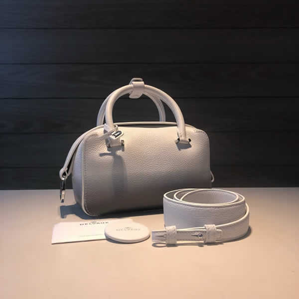 Replica Delvaux Luxury Cool Box Pillow Bag White Hand Messenger Bag