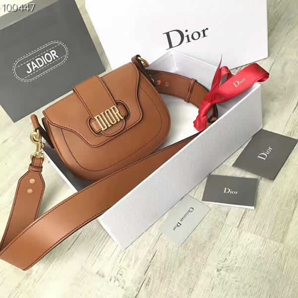 Replica Discount Fashion Dior D-fence Brown Messenger Bag