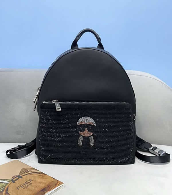 Fake Discount High Quality Fendi Selleria Backpack 2331