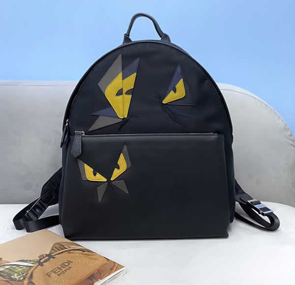 Fake Fendi Hot Sale Nylon Stitching Butterfleye Backpack 2322