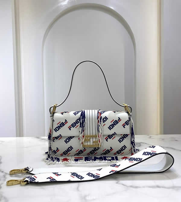 Fake Fendi Classic One-Shoulder Handbag Flap Handbag 0187