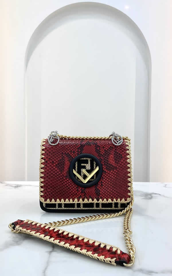 Fendi Flap Handbag Raffia Classic Embroidered Crossbody Bag 2825