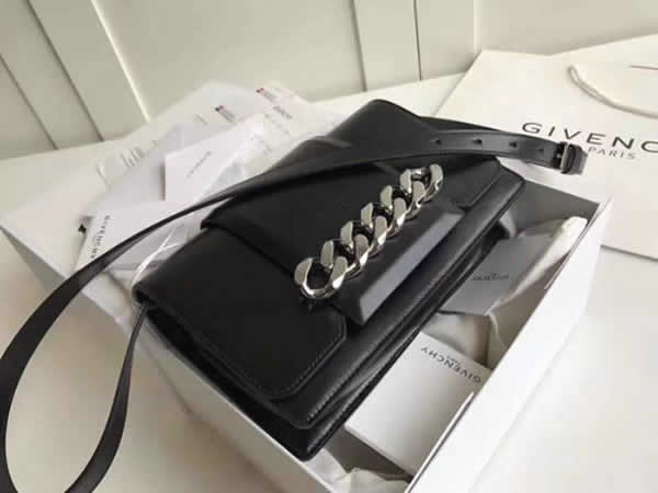Replica Discount Black Givenchy Infinty Flay Shoulder Bags