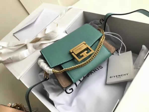 Replica Discount Green New Givenchy Gv7 Flap Bags High Quality