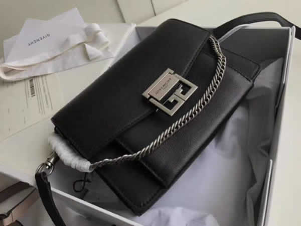 Replica Discount Black New Givenchy Gv10 Flap Bags High Quality