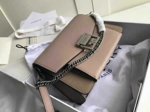 Replica Discount Apricot New Givenchy Gv11 Flap Bags High Quality