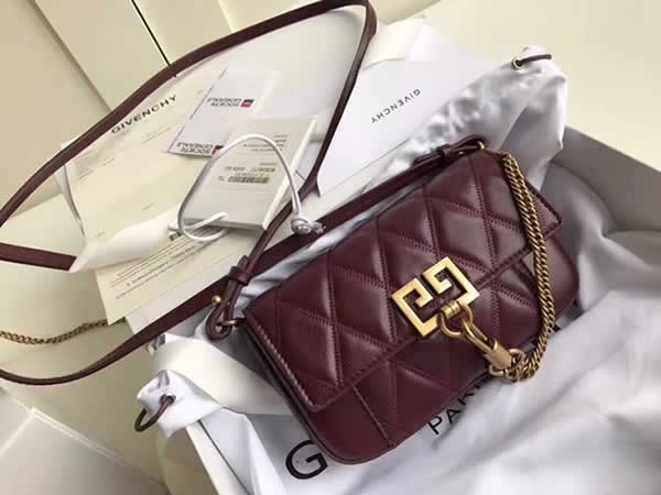 Fake Givenchy Sheepskin Crossbody Red Bag Shoulder Bag Waist Bag