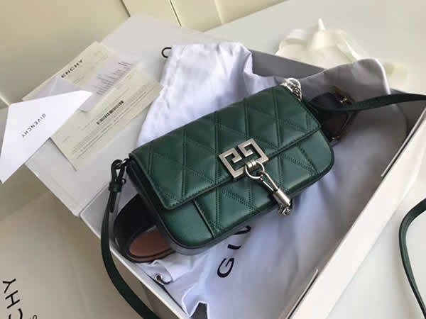 Fake Givenchy Sheepskin Crossbody Green Bag Shoulder Bag Waist Bag