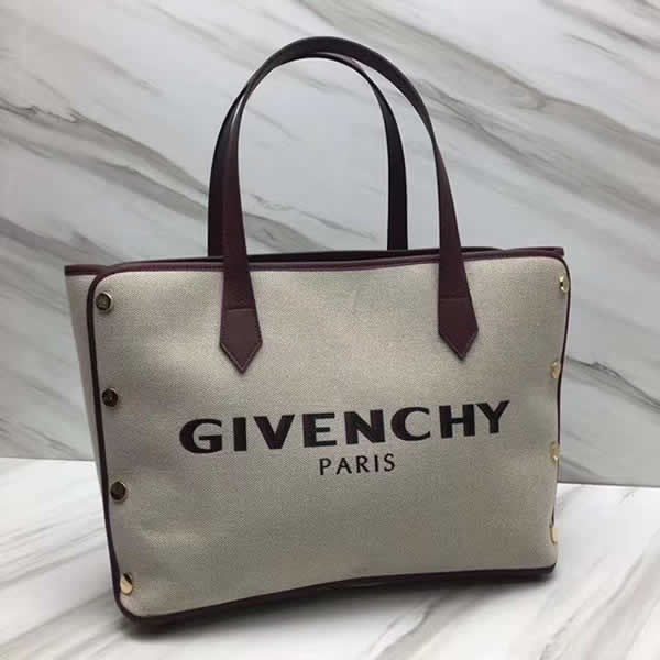 Replica Givenchy Spring And Summer New Bond Canvas Gray Shopping Bag