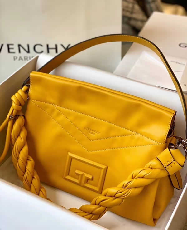 Replica Givenchy Top Quality Soft Big Bag Portable Yellow Shoulder Bag