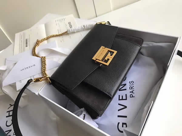 Replica Givenchy New GV3 Largebag Color Black Flap Shoulder Crossbody Bag