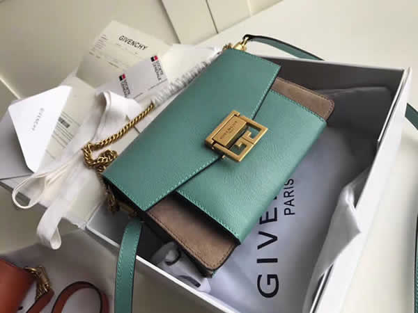 Replica Givenchy New GV3 Largebag Blue Flap Shoulder Crossbody Bag