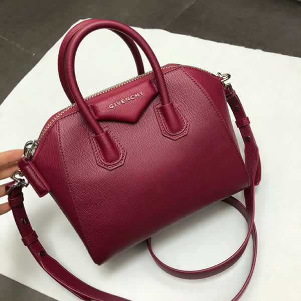 Replica Givenchy Antigona Mini Red Handbag With High Quality