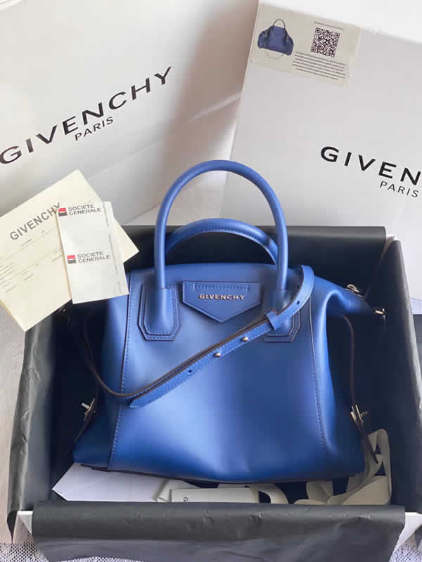 Replica Givenchy Antigona Blue Soft Casual Comfortable And Fashionable Bags