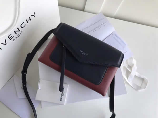 Replica Givenchy Fashion Cheap Color Matching Flap Shoulder Crossbody Bag