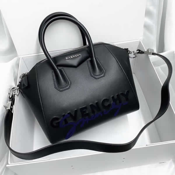 Replica Givenchy Cheap Black Classic Antigona Tote Leather Fashion Portable Messenger Bag