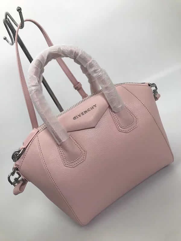 Replica Givenchy Cheap Pink Classic Antigona Tote Leather Fashion Portable Messenger Bag