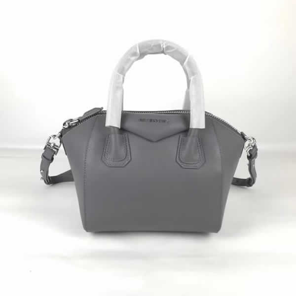 Replica Givenchy Cheap Gray Classic Antigona Tote Leather Fashion Portable Messenger Bag