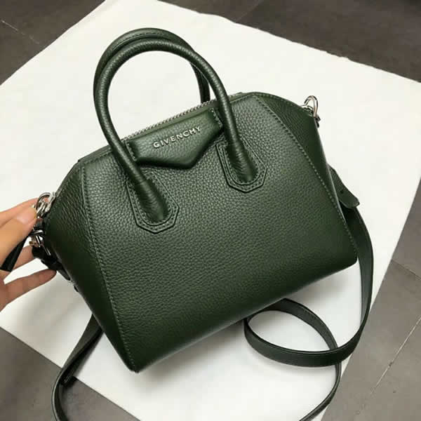 Replica Givenchy Antigona Mini Green Handbag With High Quality