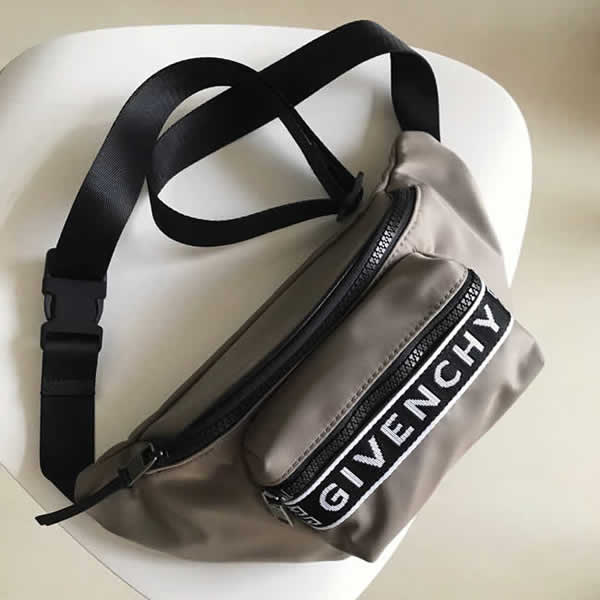 Replica Givenchy New Cheap Nylon Gray Waist Bag Chest Bags