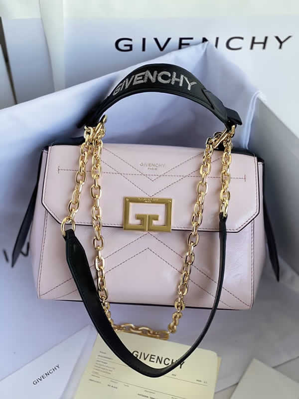 Replica Givenchy High Quality Cowhide White Flap Handbag Crossbody Bag