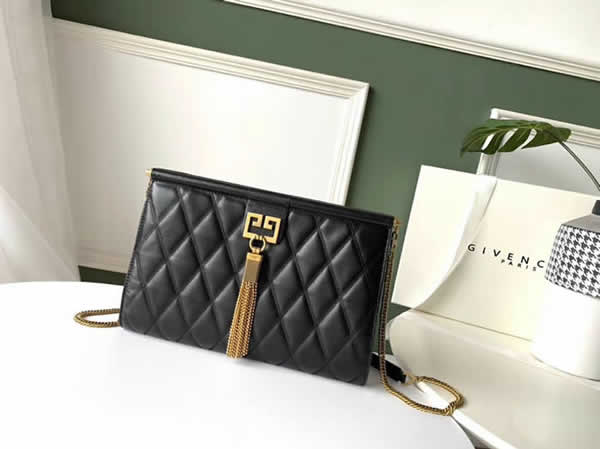 Fashion New Givenchy GEM Black Tote Shoulder Bag Crossbody Bag