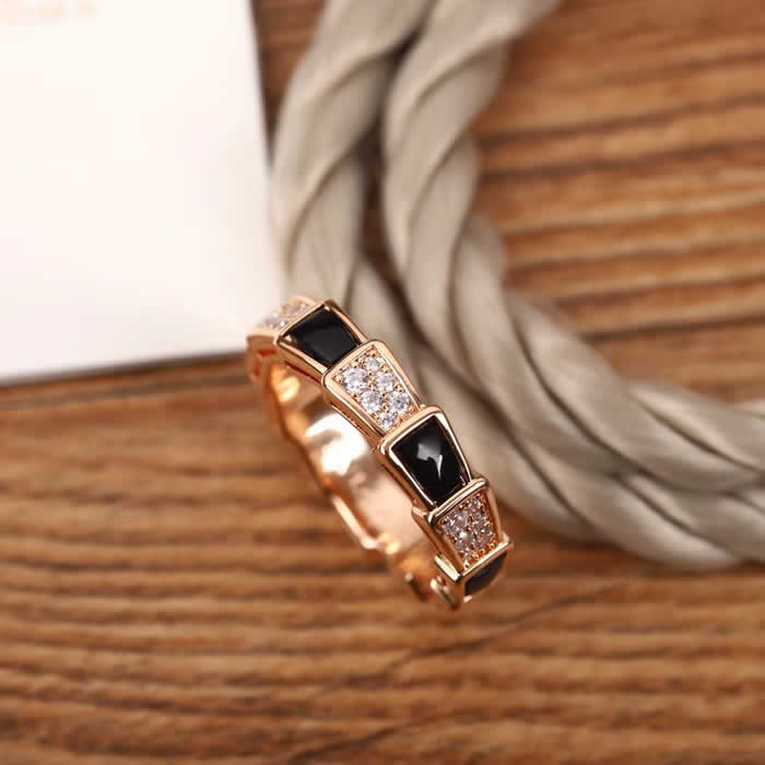 Replica Discount Bvlgari Serpentier Ring With Diamonds Discount Jewelry