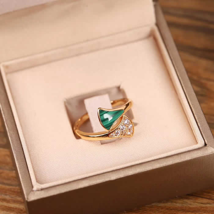 Luxury Wedding Engagement Bvlgari Rings 925 Silver Rings Women Fine Jewelry