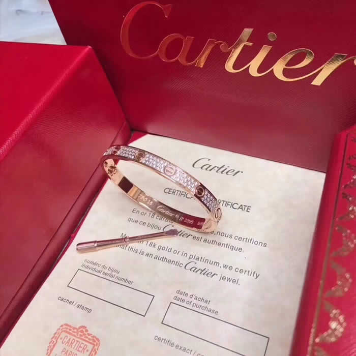 Hot Sale Fake Discount Cartier Bracelet Rose Gold Jewelry