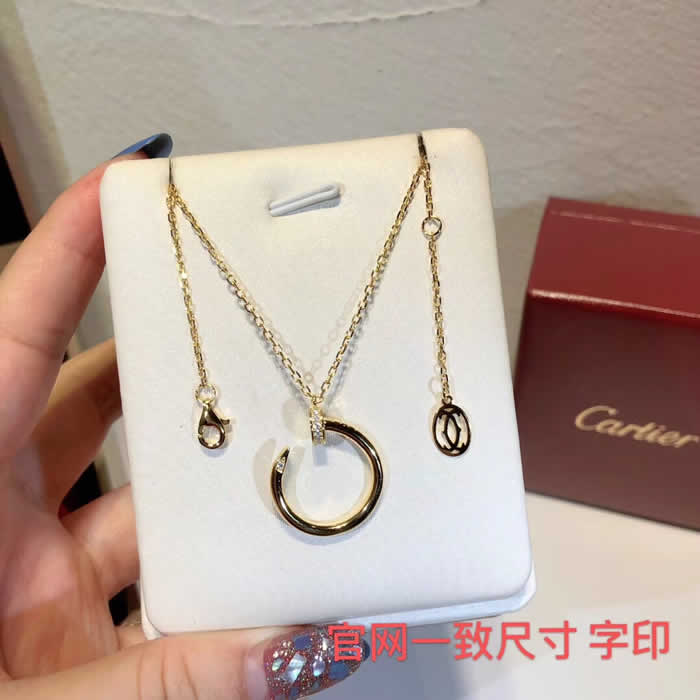 Hot Sale Cartier Juste Un Clou Nail Classic Necklace With High Quality