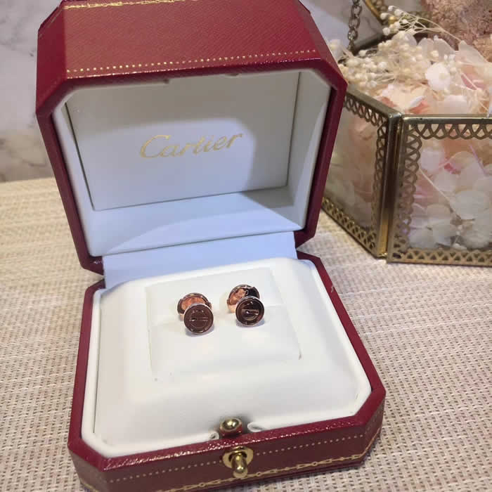 Discount Fake Fashion Women Cartier Earrings Classic Juste Un Clou jewelry