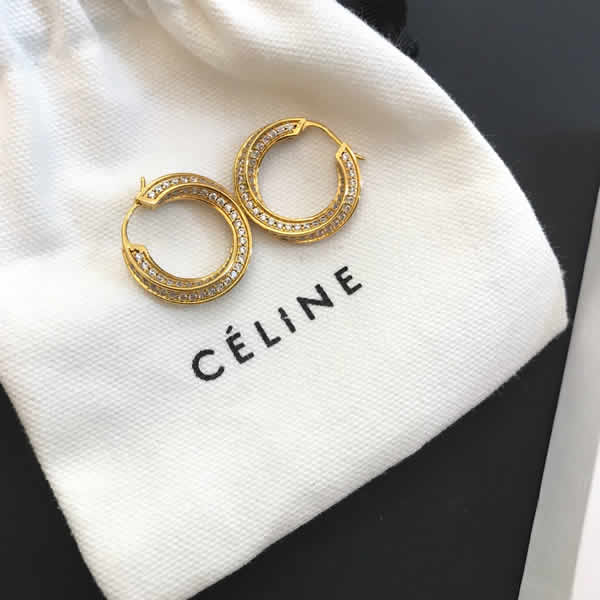 Cute Romantic Lovely Simple Stud Celine Earrings For Women Party
