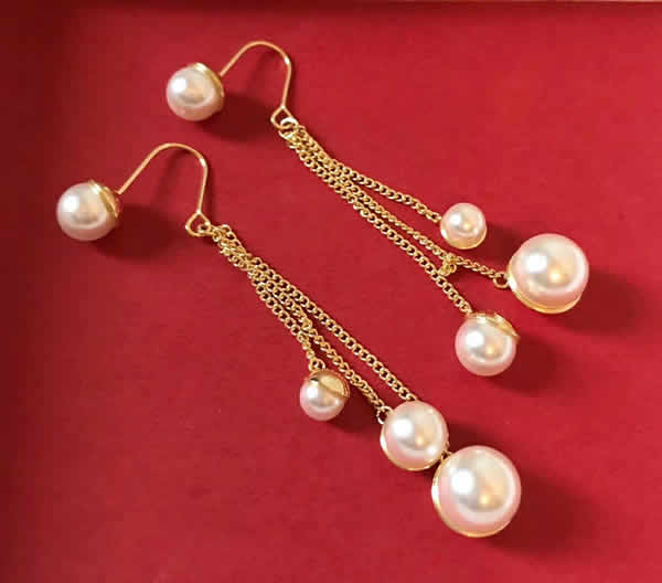 Wholesale Cheap Celine Pearl Earrings Party Luxury Jewelry