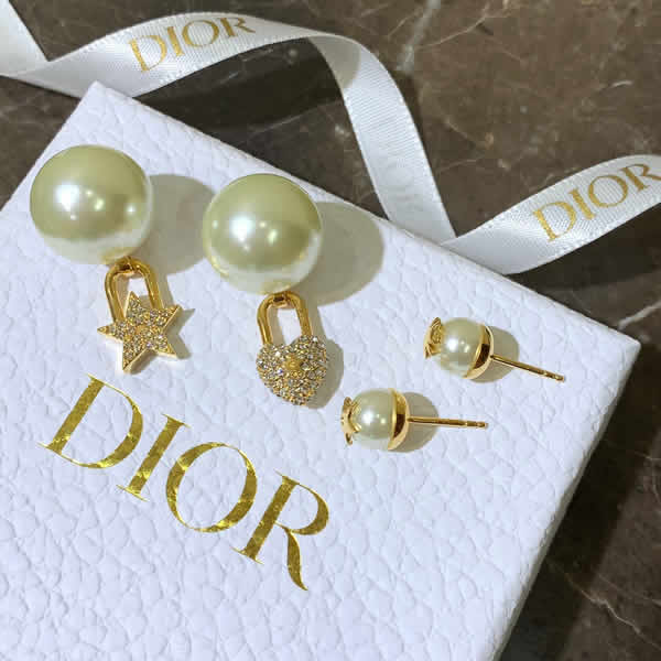 Wholesale Fake Dior Tribales Asymmetric Earrings Outlet