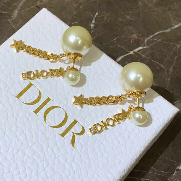 Fashion Fake Autumn And Winter New Dior Tribales Earrings