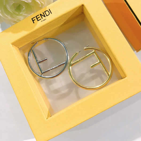 Fendi New Earrings Classic Alphabet Earrings With High Quality