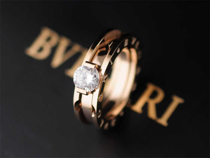 High Quality Wholesale Simple Ring Fake Bvlgari Women Rings 30