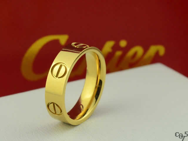 Hot Sale Designer Fake Fashion Cheap Cartier Rings Top Quality 41