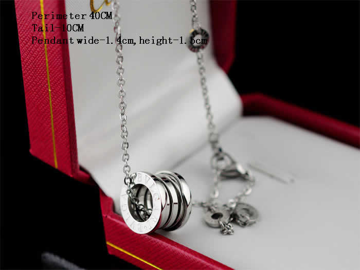 Personalized Customized Necklace For Women Gift Fake Bvlgari Fashion Lady Necklaces 22