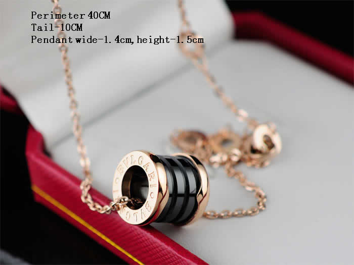 Personalized Customized Necklace For Women Gift Fake Bvlgari Fashion Lady Necklaces 23