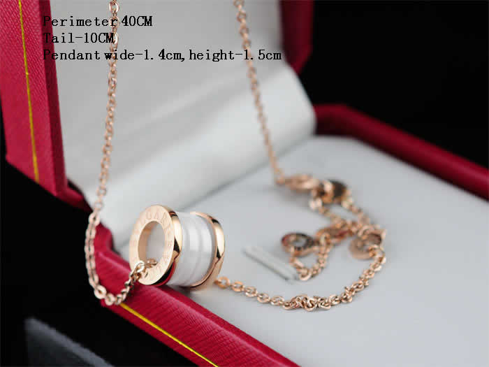 Personalized Customized Necklace For Women Gift Fake Bvlgari Fashion Lady Necklaces 24