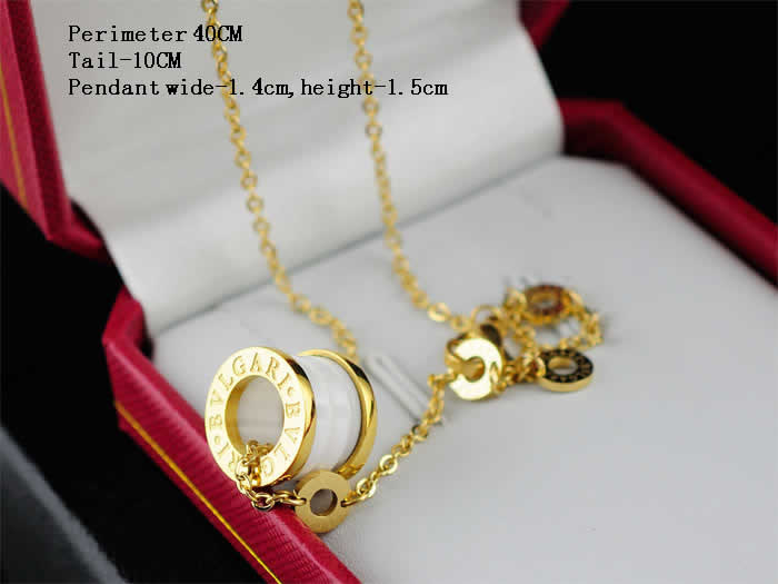 Personalized Customized Necklace For Women Gift Fake Bvlgari Fashion Lady Necklaces 25